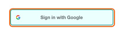 A screenshot of Sign in with Google button.